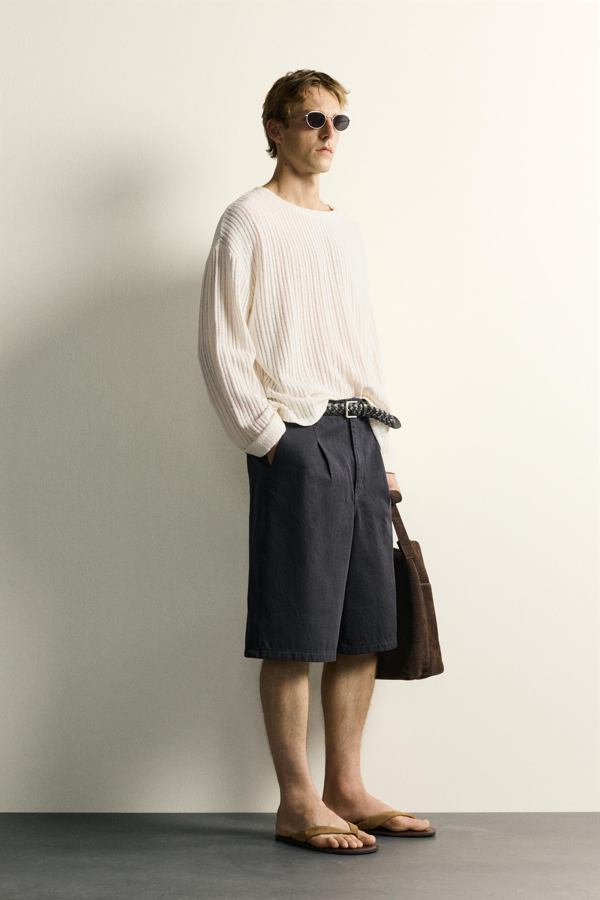 TEXTURED RELAXED FIT T-SHIRT